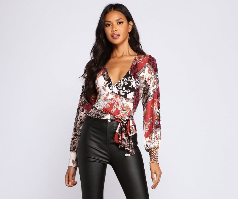 TableClothsUs Wrapped In Bohemian Glam Top