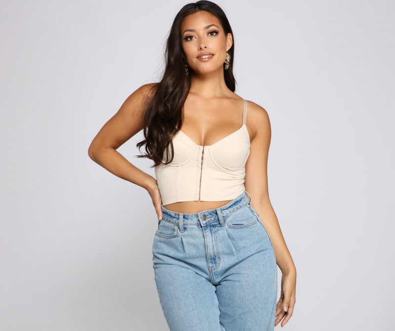 TableClothsUs Hooked On Glamour Corset Top