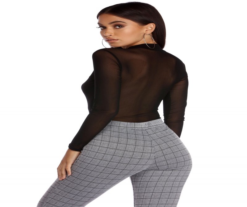 TableClothsUs Sweet And Sultry Mesh Bodysuit