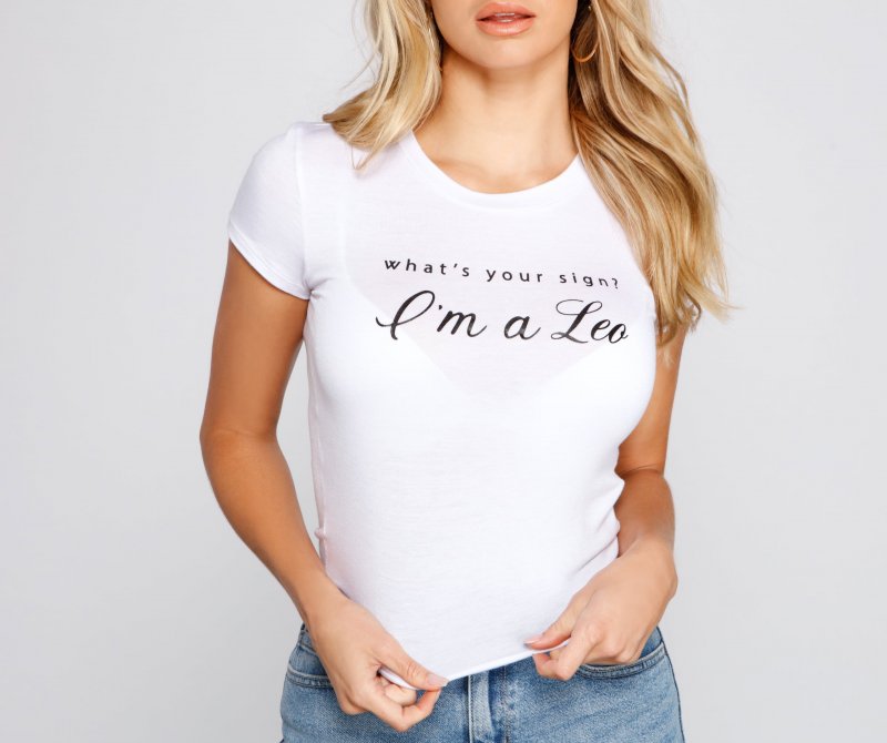 TableClothsUs I'm A Leo Graphic Tee