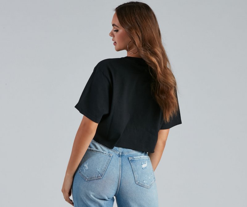 TableClothsUs 90's Babe Crop Tee