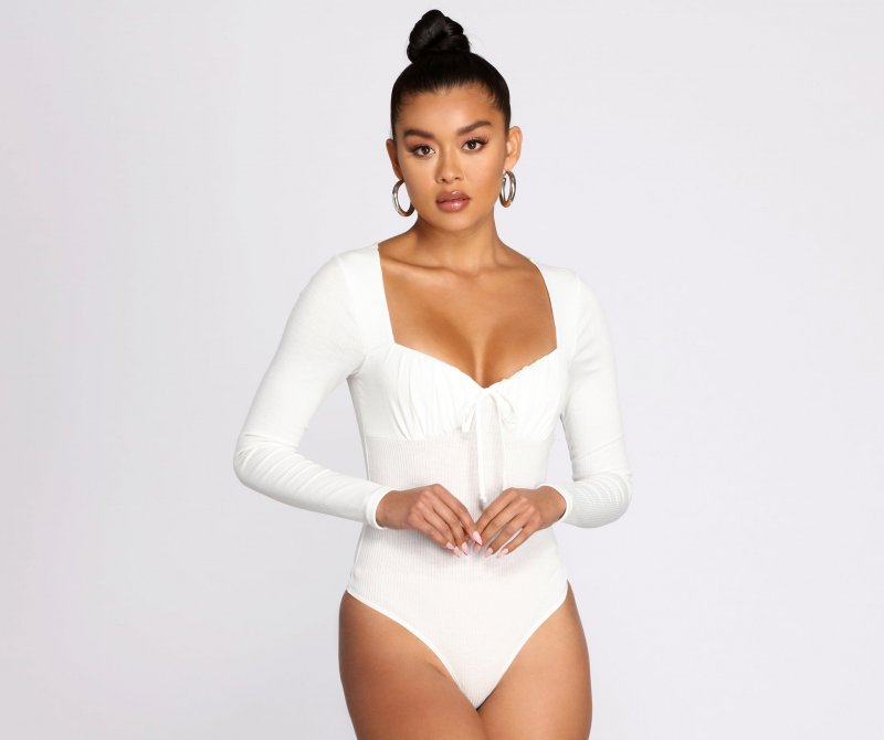 TableClothsUs Sweet On You Knit Bodysuit